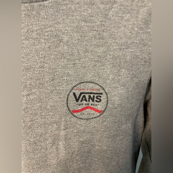 Vans Gray kids‎ hoodie size XL - Picture 5 of 8